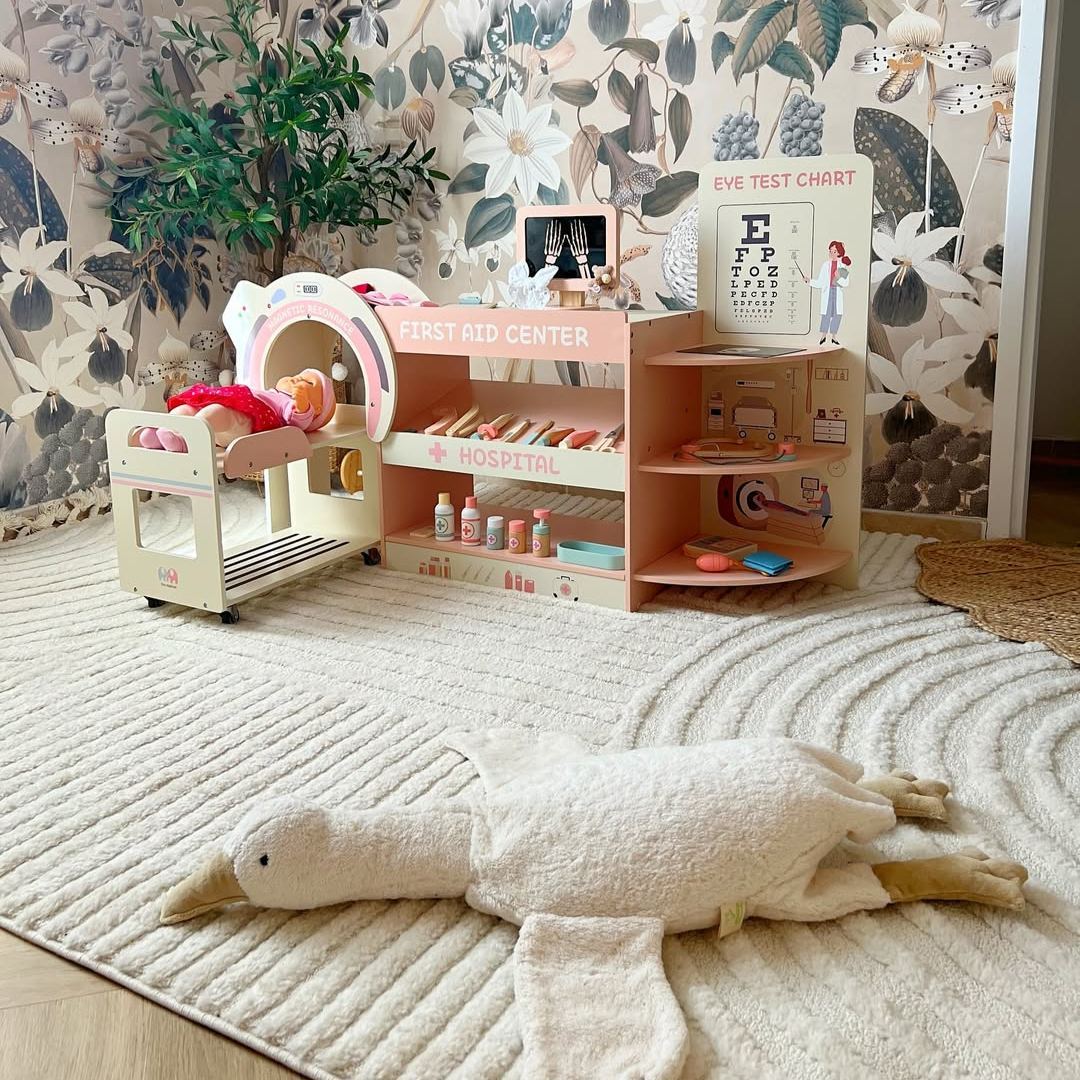 Wooden Doctor Activity Center Toy Set