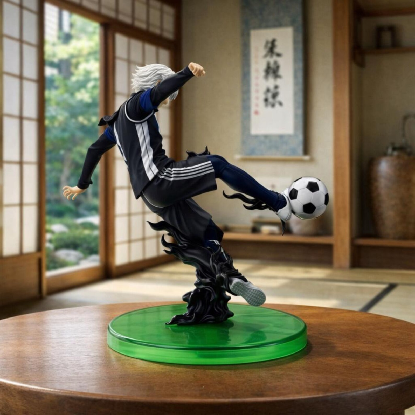 Nagi Seishiro Blue Lock Anime Soccer Figure Character Statue Display Model