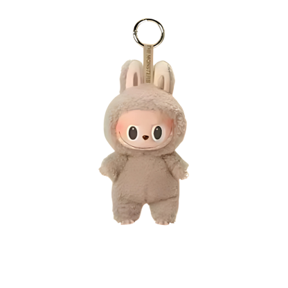 Labubu PVC Pendant Doll Model Monster Replica Keychain Kid Toys