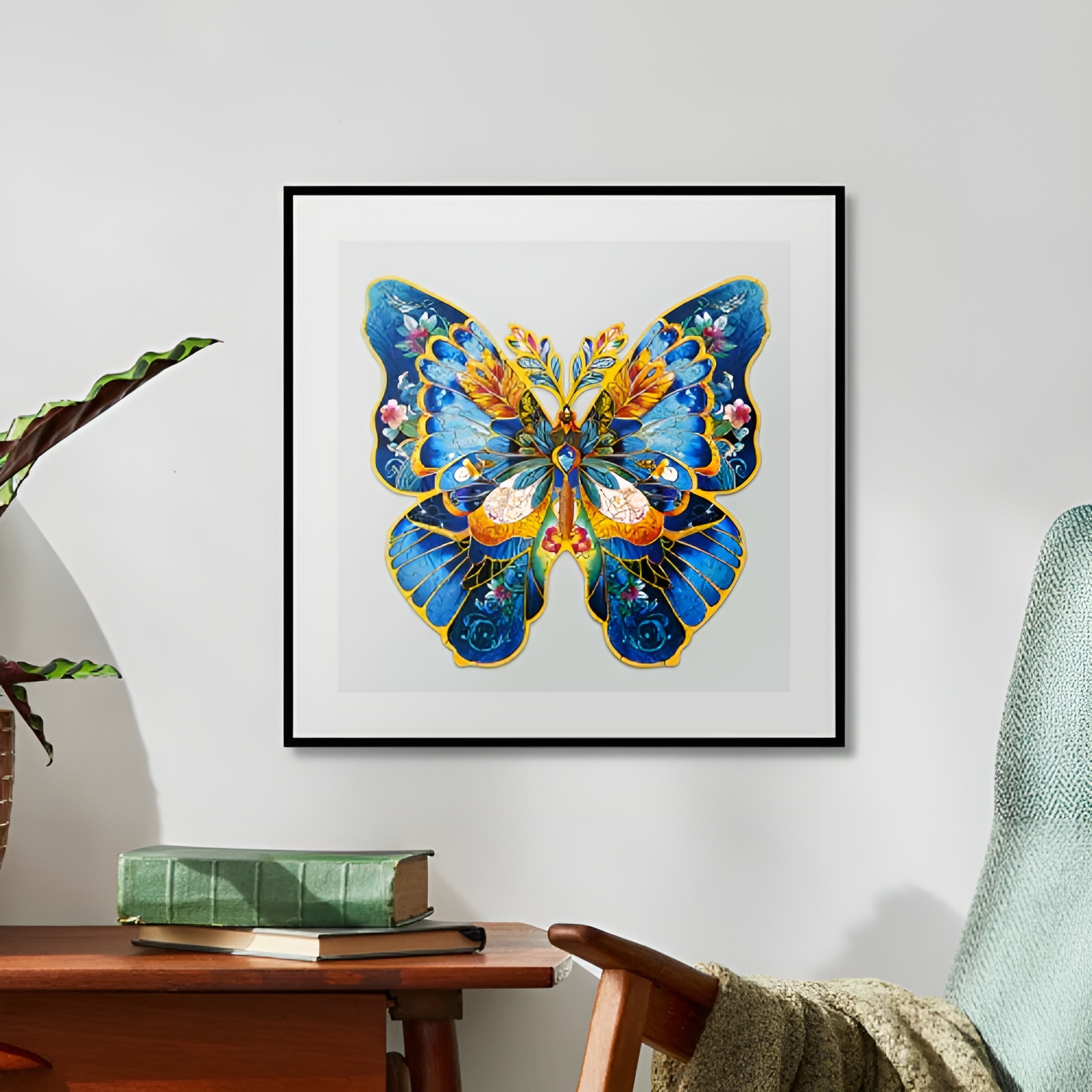 Morpho Helena Wooden Jigsaw Puzzle
