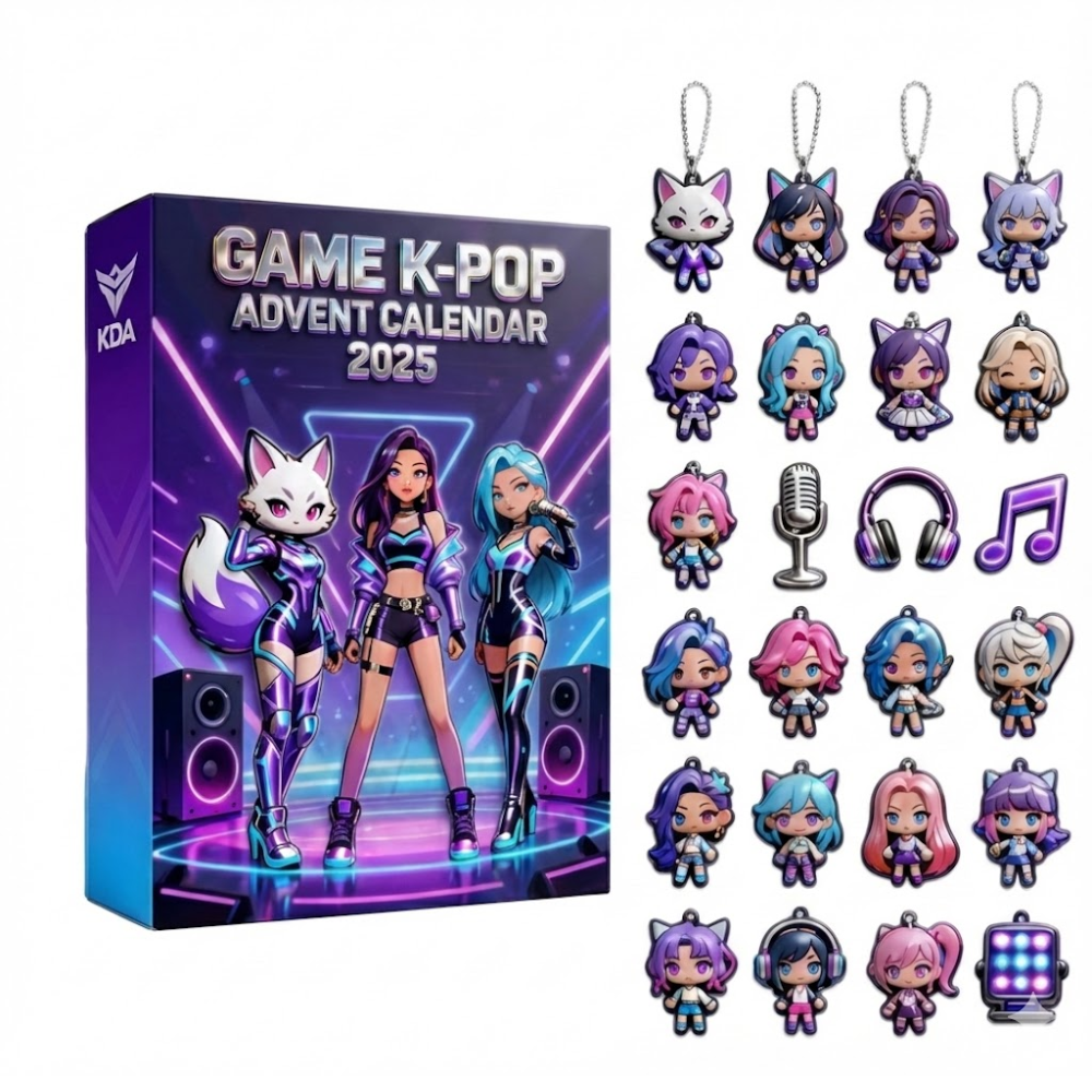 New 2026 Advent Calendar Acrylic Christmas Tree Ornaments Blind Box