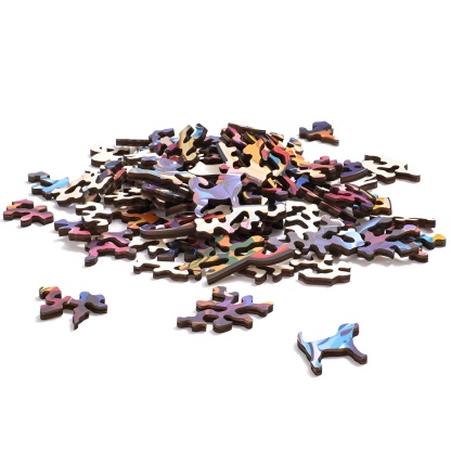 French Bulldog Wooden Jigsaw Puzzle