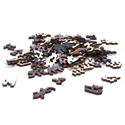 Wolf in the Jungle Wooden Jigsaw Puzzle