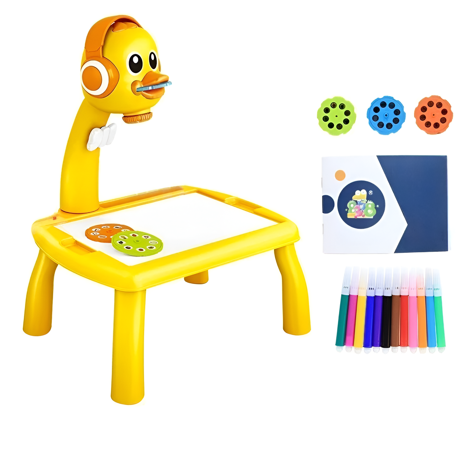 Mini Led Projector Art Drawing Table Light Toy 