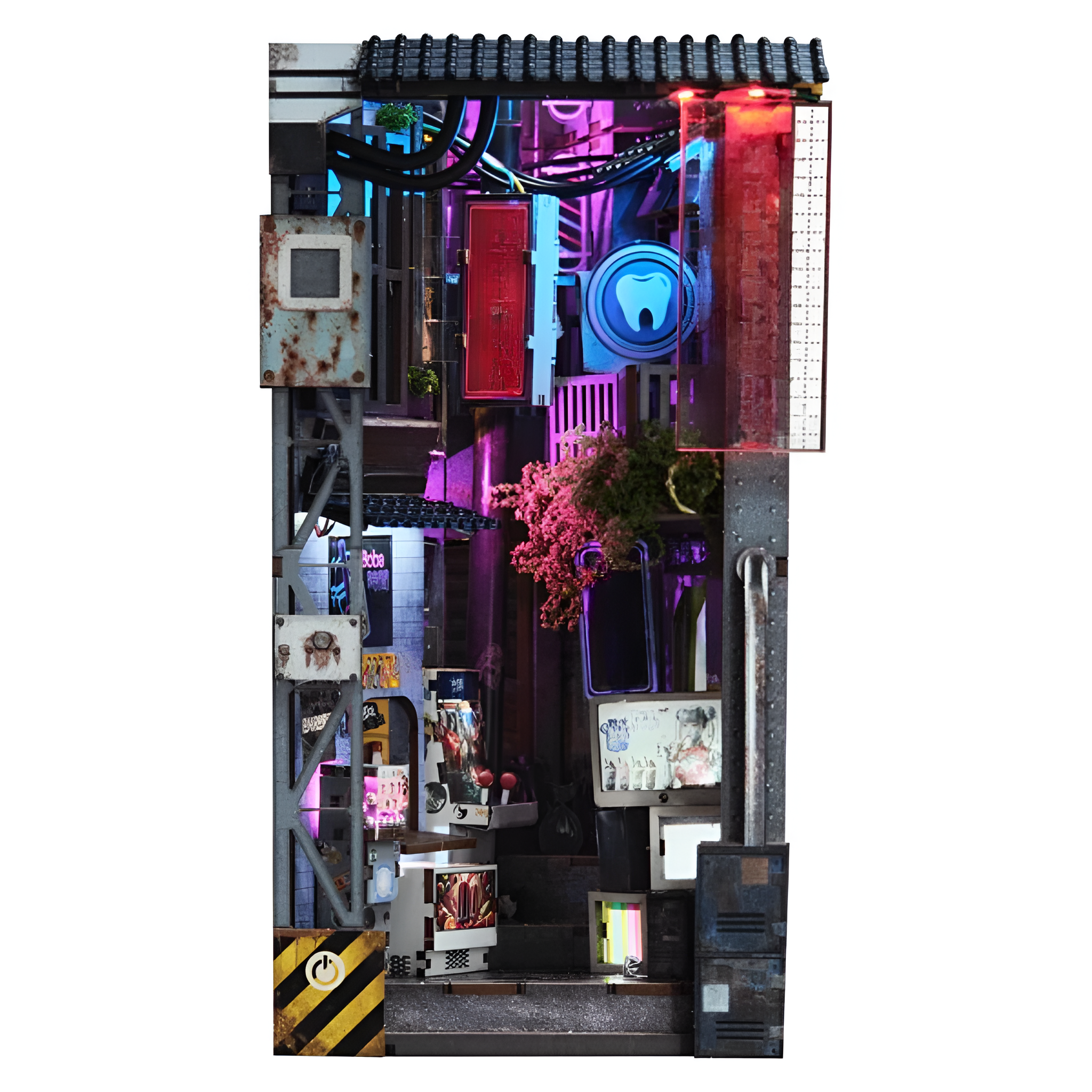 DIY Kowloon Walled City Book Nook Kit