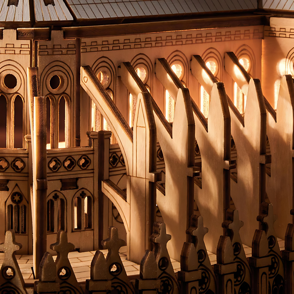 Paris Cathedral 3D Wooden Puzzle
