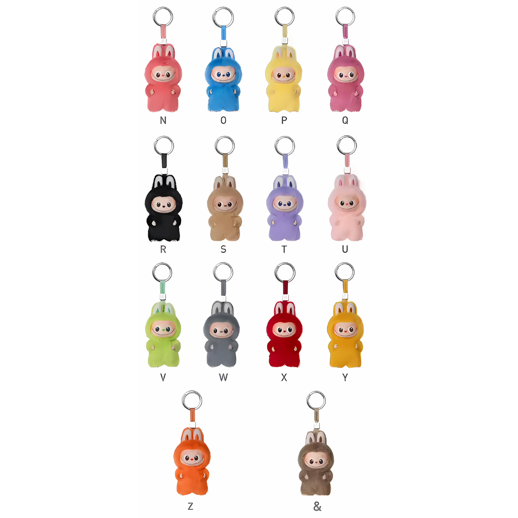 Pack of 14 Monsters Pin For Love Series Vinyl Plush Pendant Blind Box Action Figure Toy