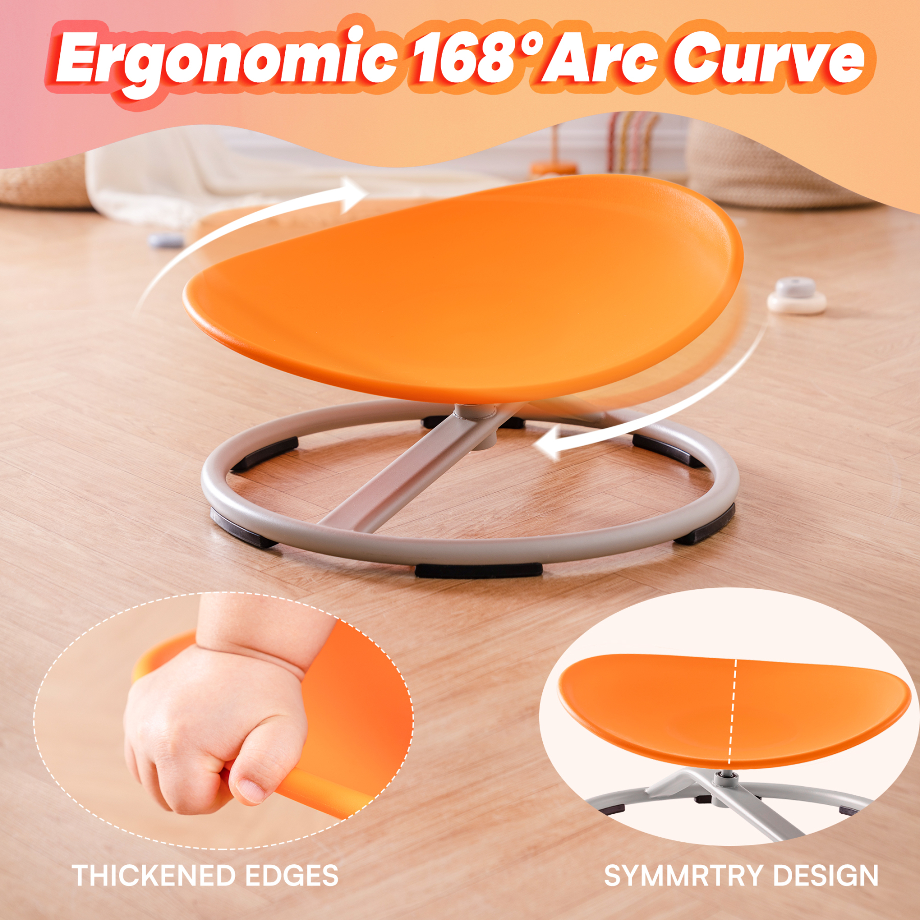  Kids Sensory Swivel Chair