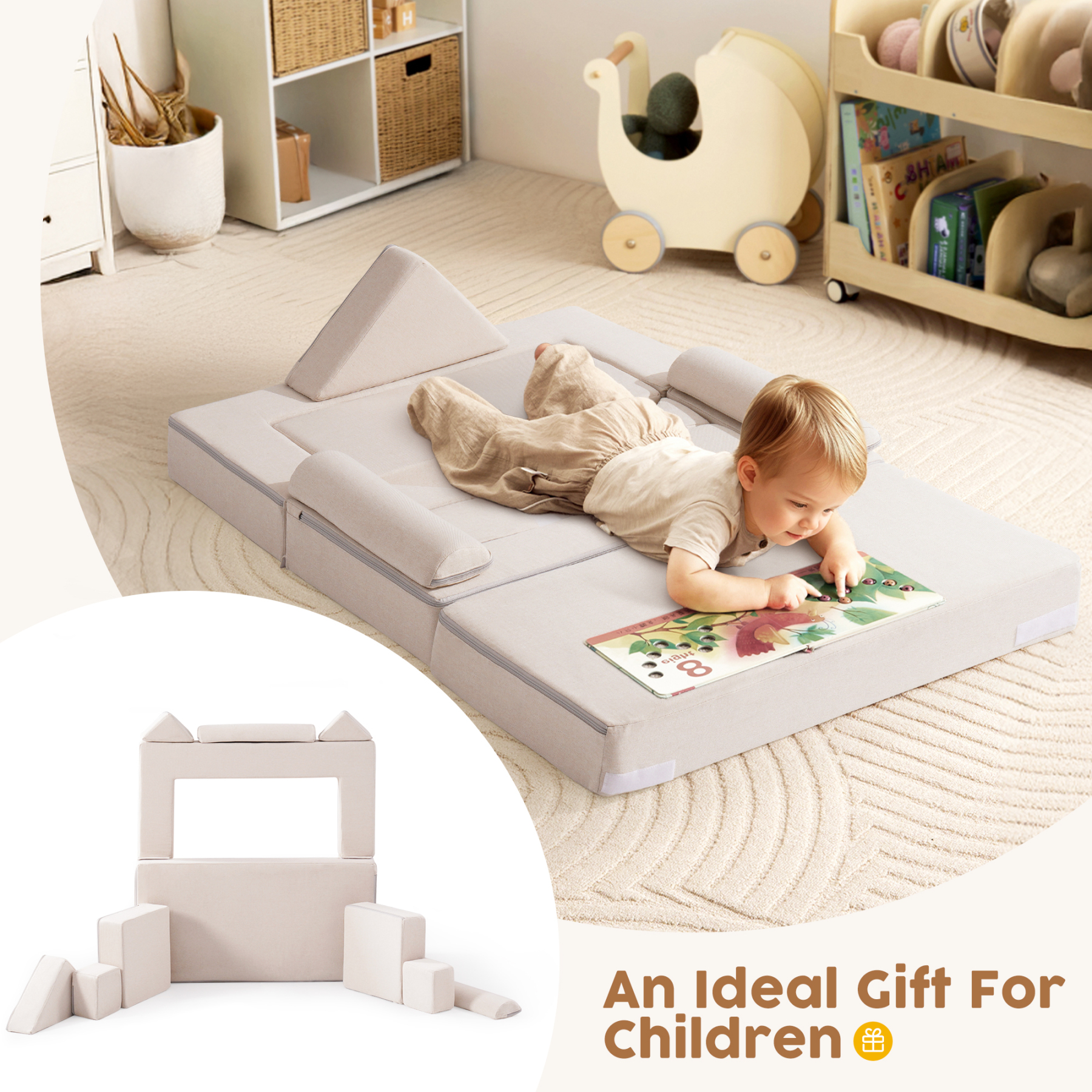 Modular Kids Play Couch