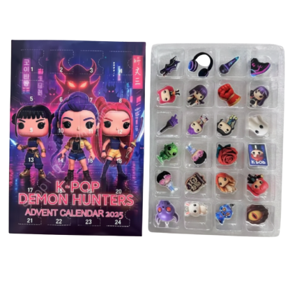Kpop Demon Hunters Christmas Advent Calendar Blind Box Toys
