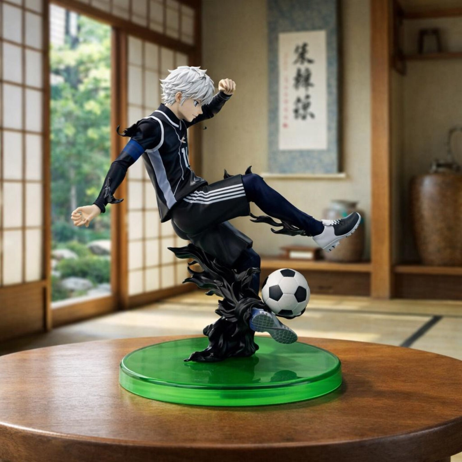 Nagi Seishiro Blue Lock Anime Soccer Figure Character Statue Display Model