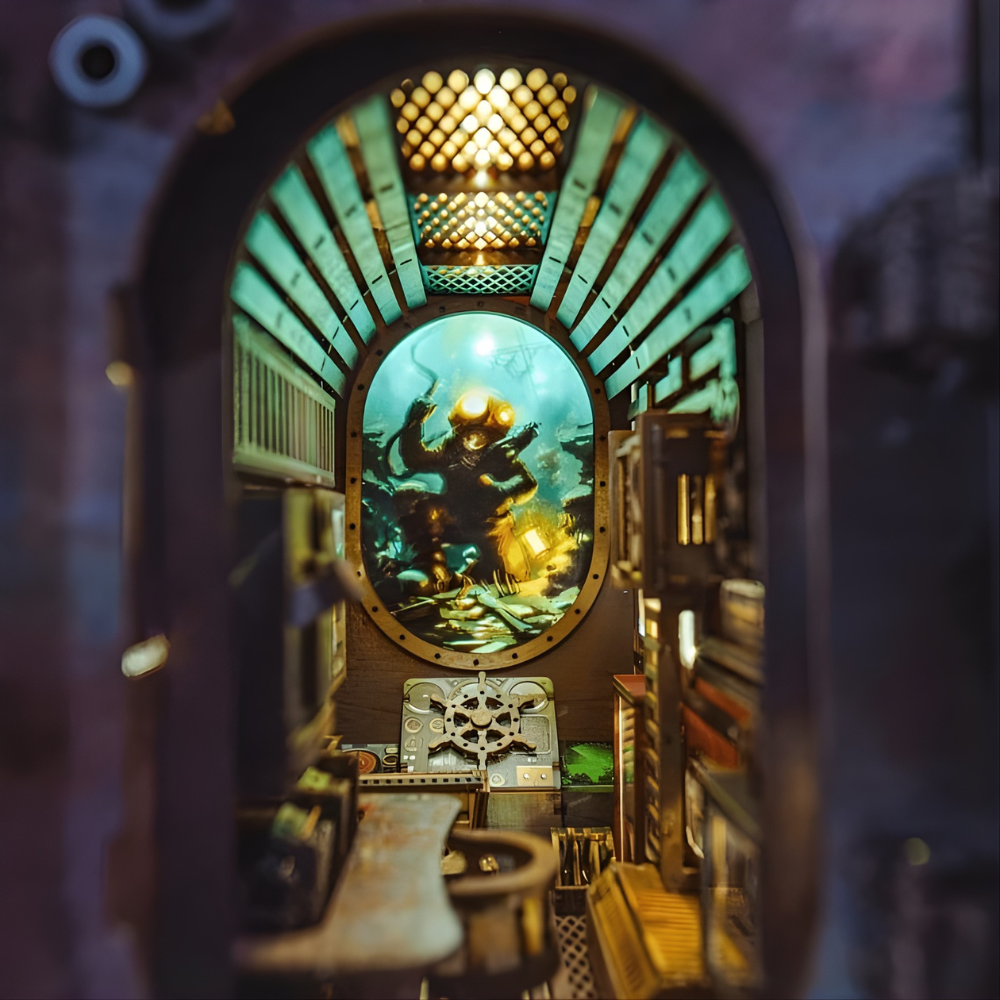 Submarine Vault Scene Model Display Kit