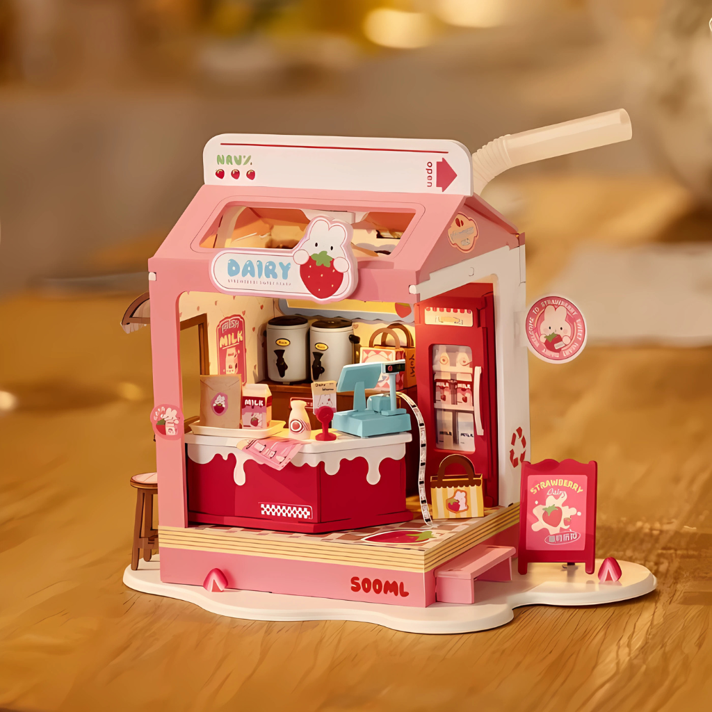 Food Box Shop DIY Miniature House Kit