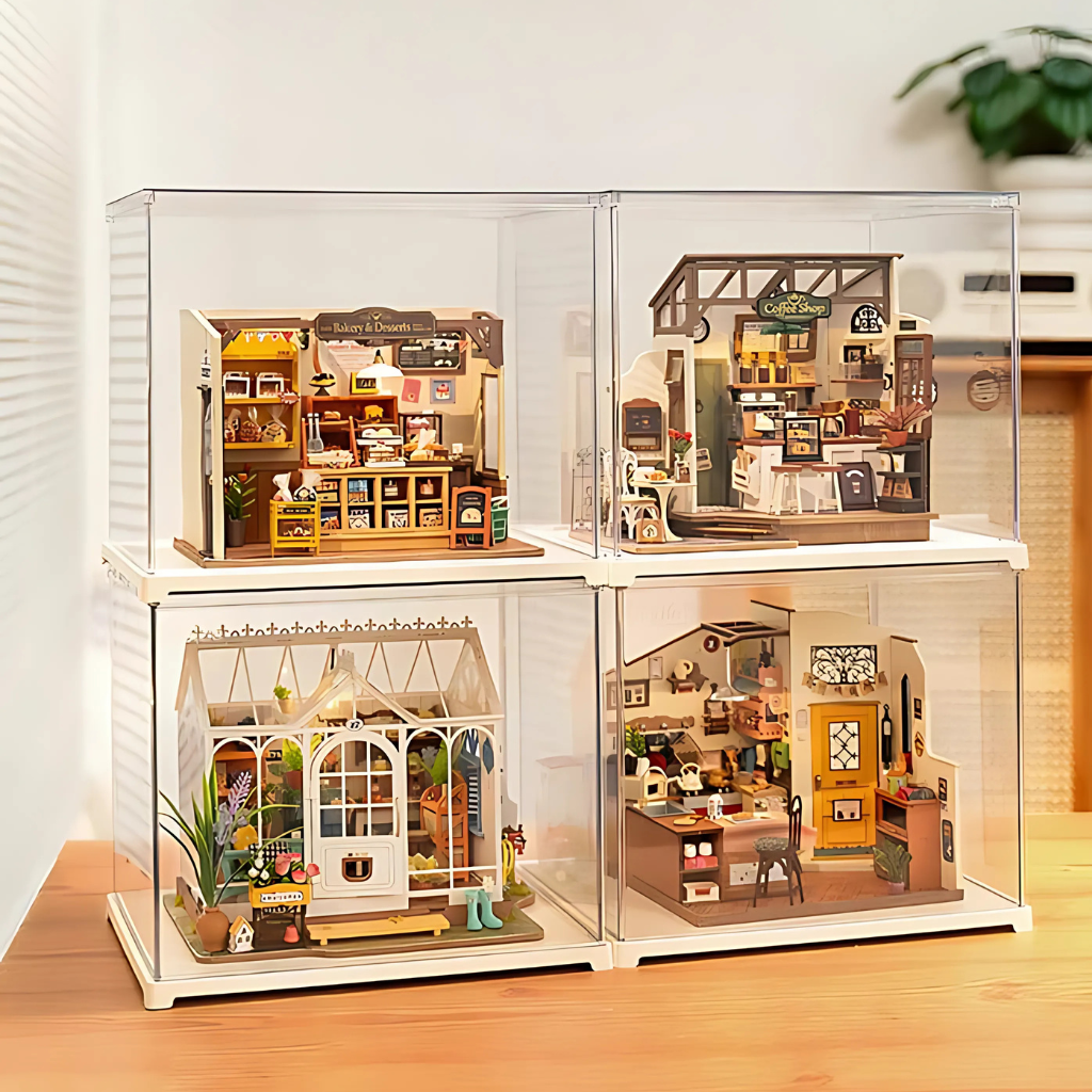 Miniature House Display Box