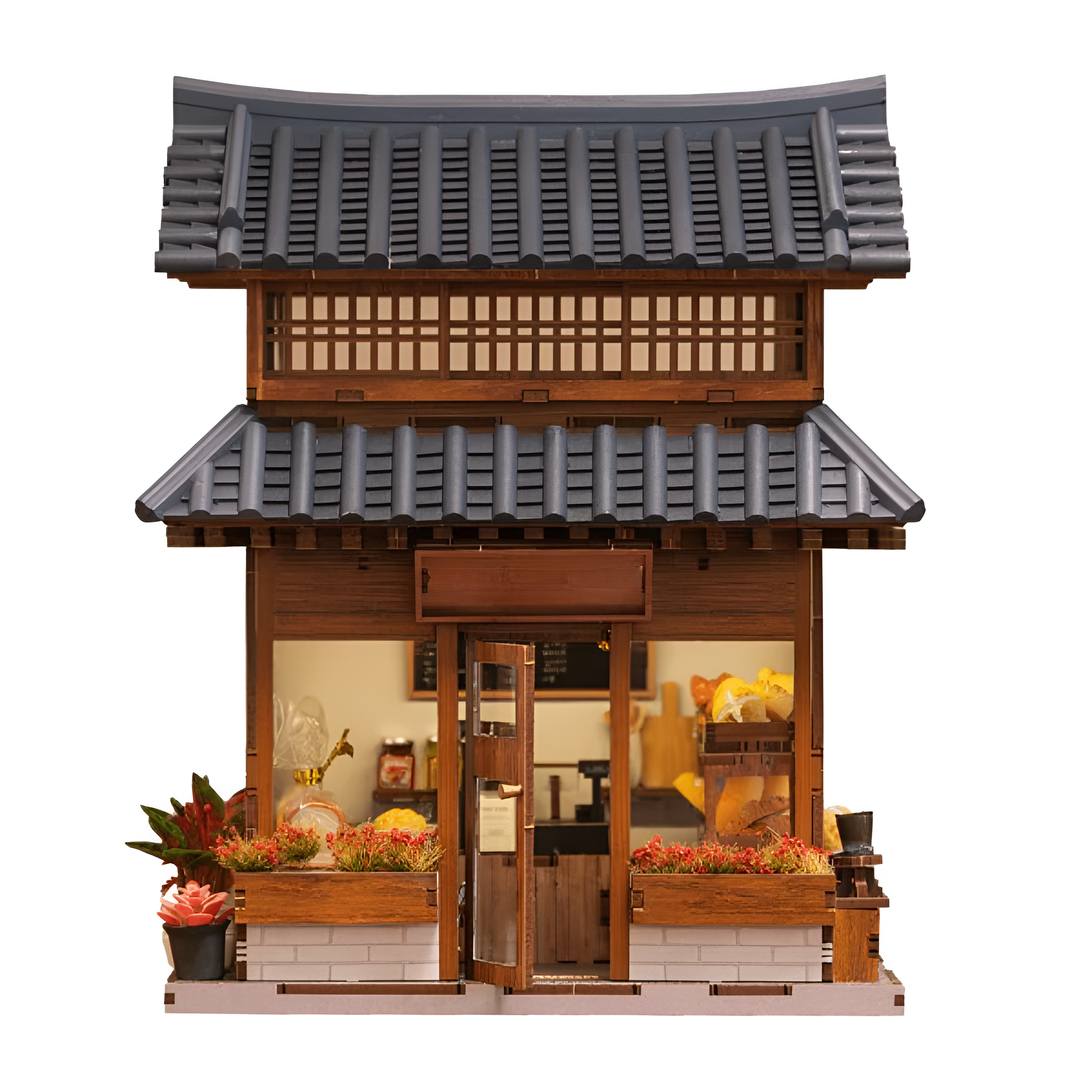 Hanok Bakery Miniature House Craft Kit