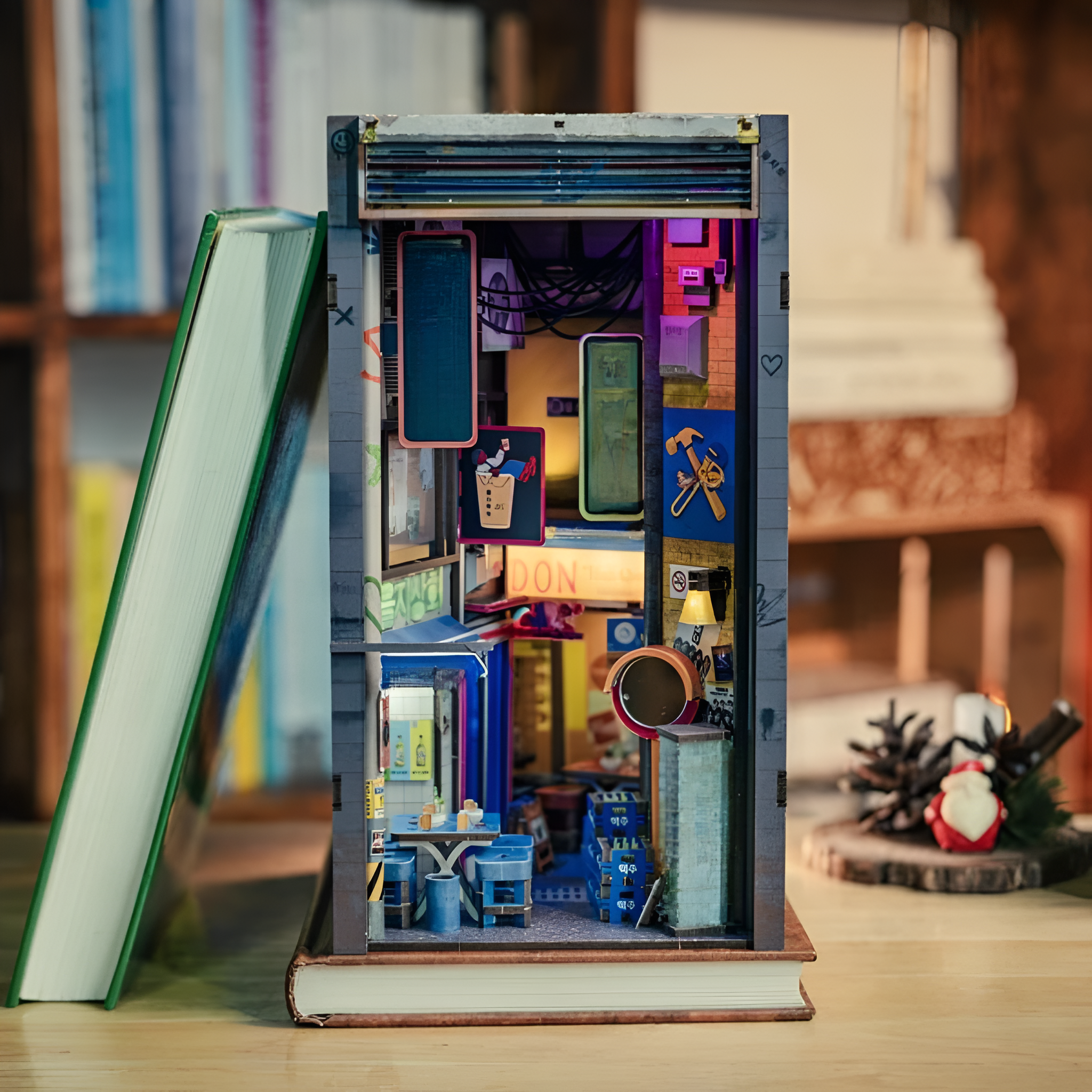 DIY Seoul Hipjiro Book Nook Kit For Crafting