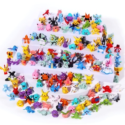 42 Pieces Christmas Advent Calendar With Surprise Toy Anime Figures For Kids