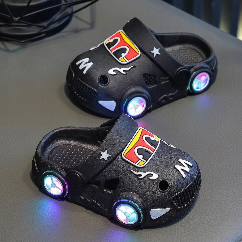 Kids Light Up Anti Slip Casual Sandals Shoes