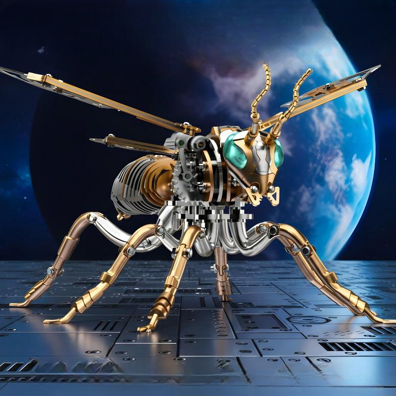 3D Metal Dragon Puzzle Kit