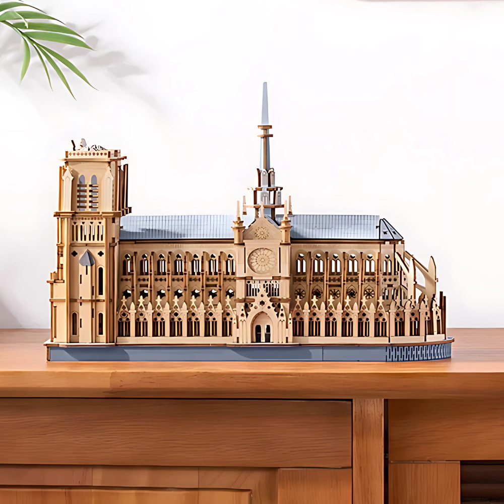 Paris Cathedral 3D Wooden Puzzle