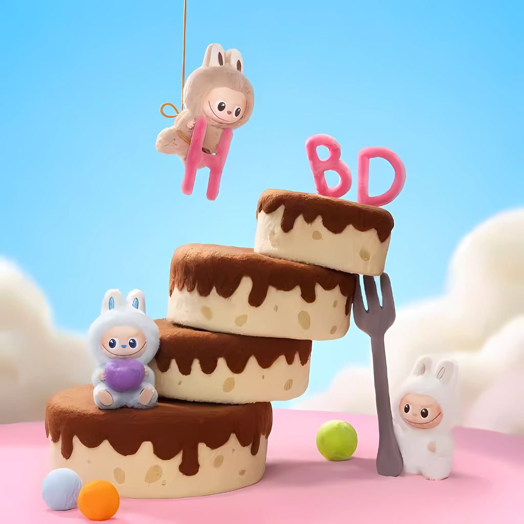 Pack of 14 Monsters Pin For Love Series Vinyl Plush Pendant Blind Box Action Figure Toy