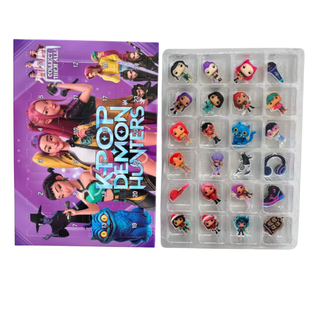 Kpop Demon Hunters Christmas Advent Calendar Blind Box Toys