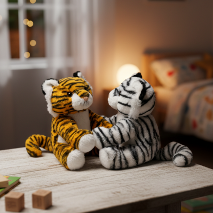 Glowing Tiger Plush Toy For Kids And Home Decoration