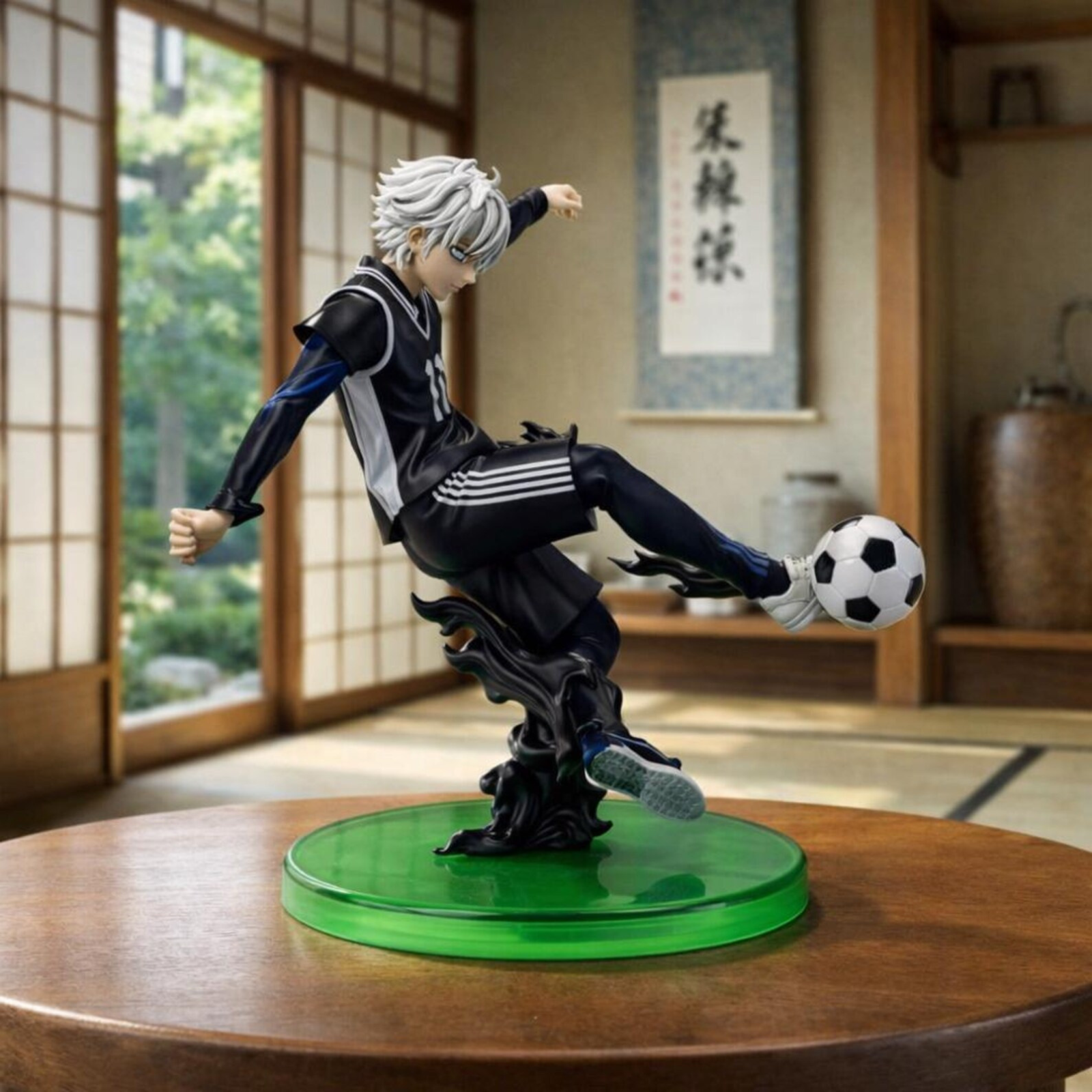 Nagi Seishiro Blue Lock Anime Soccer Figure Character Statue Display Model