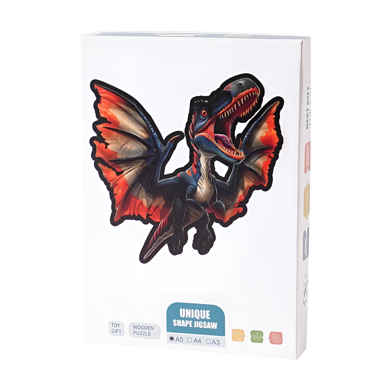 Fierce Pterosaur Wooden Jigsaw Puzzle