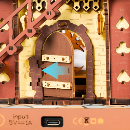 Cuckoo Clock Mechanical 3D Wooden Puzzle