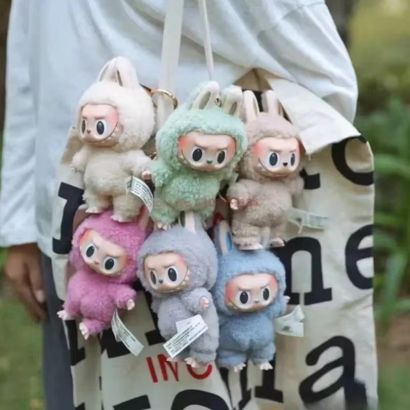 Labubu The Monsters Macaron Series Plush Pendant Surprise Toy
