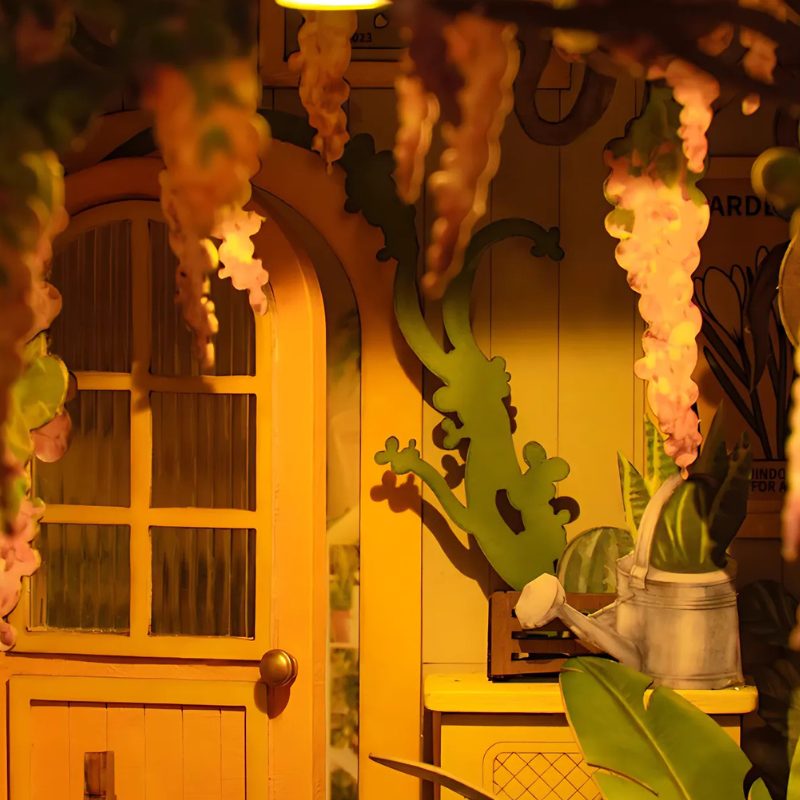 Holiday Garden House DIY Book Nook Kit