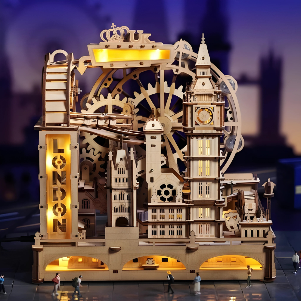 London Marble Run Wooden 3D Puzzle 