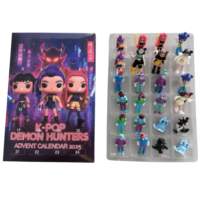 Kpop Demon Hunters Christmas Advent Calendar Blind Box Toys