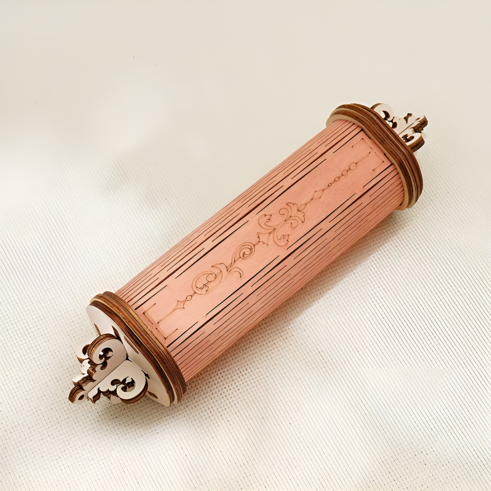 Romantic Note Wall Clock 3D Wooden Puzzle