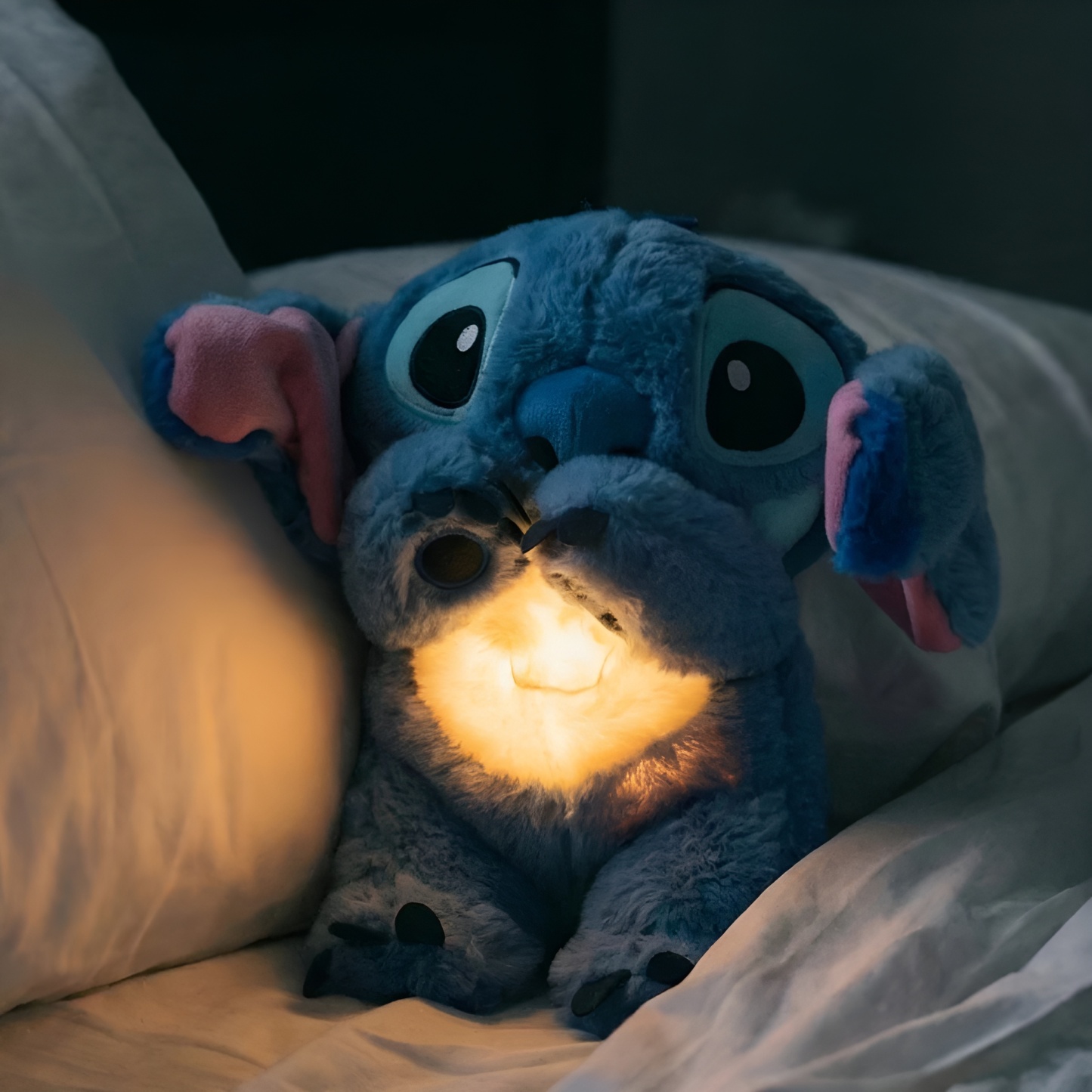 Stitch Musical Plush Doll With Soft Light For Peaceful Nights