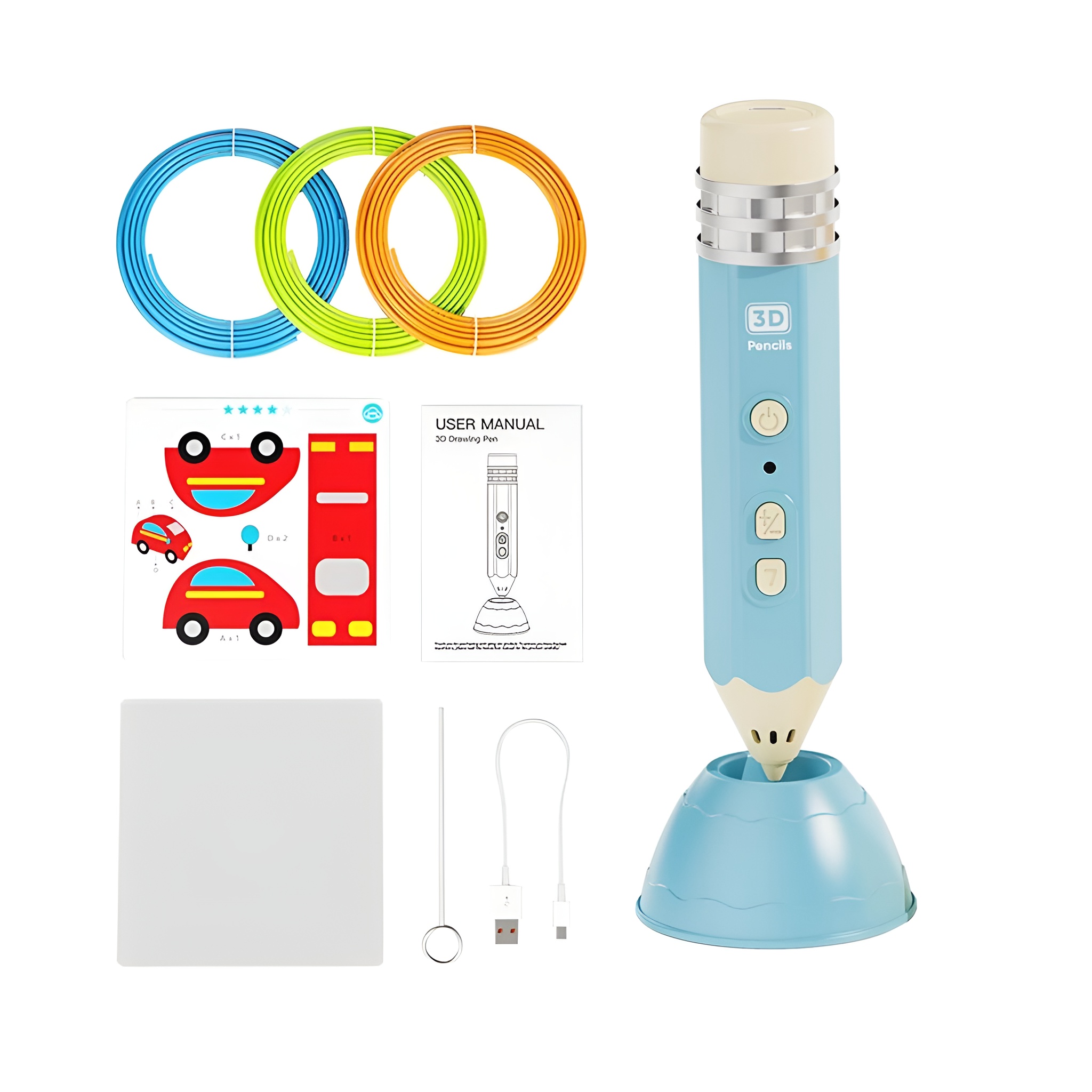 Low Temperature 3D Drawing Pen Set For Kids Creative Projects