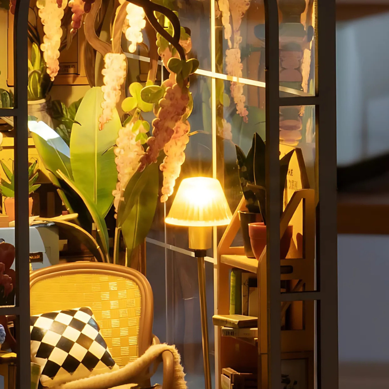 Holiday Garden House DIY Book Nook Kit