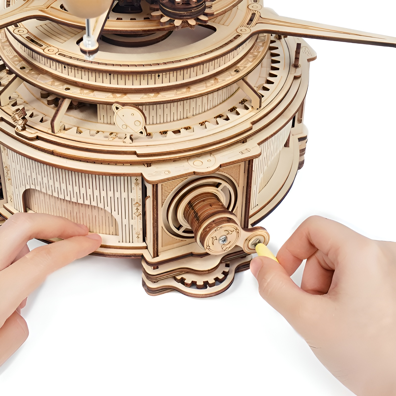 Mechanical Orrery 3D Wooden Puzzle