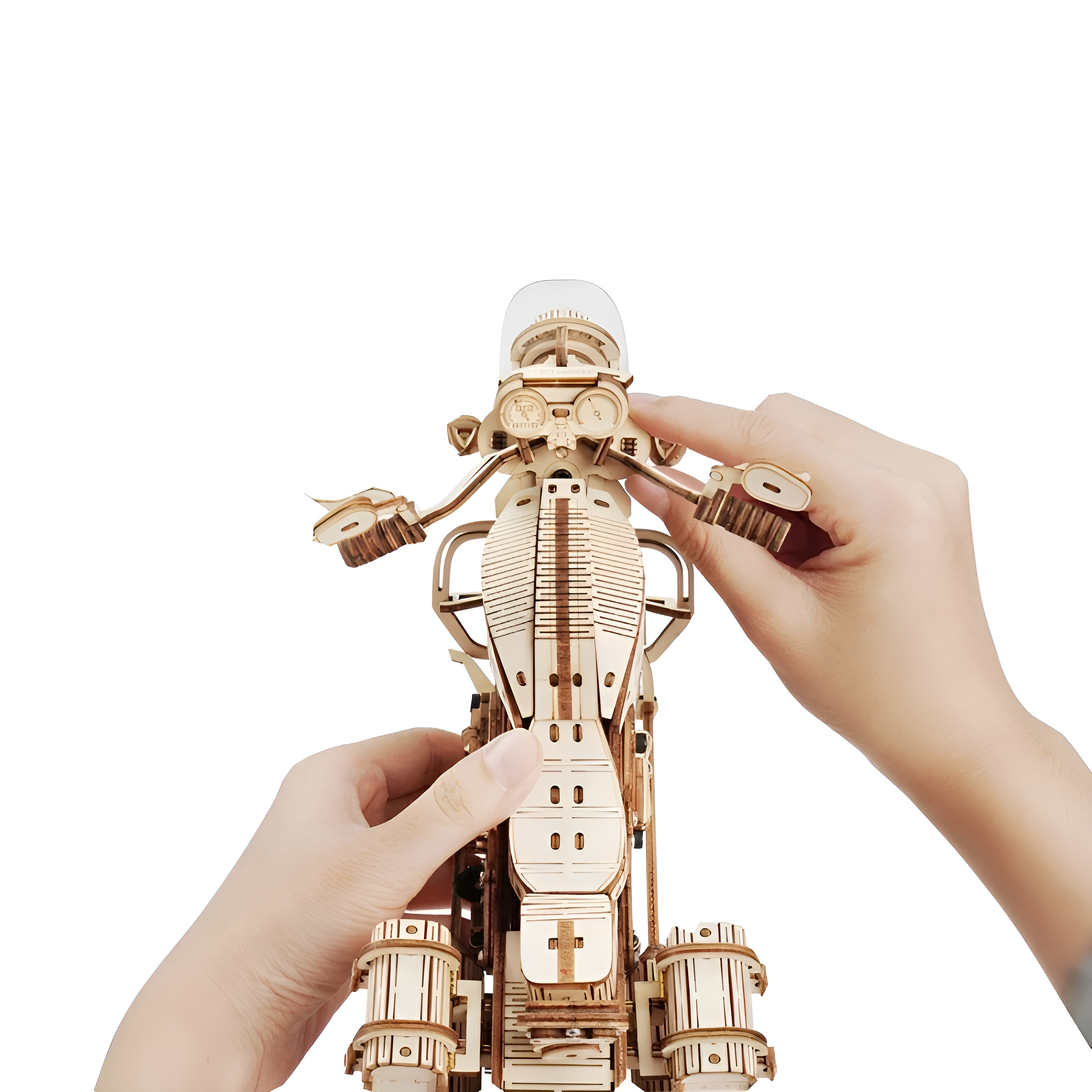 Cruiser Motorcycle 3D Wooden Puzzle