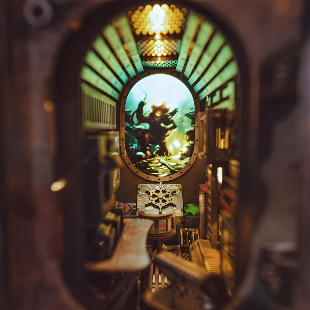 Submarine Vault Scene Model Display Kit