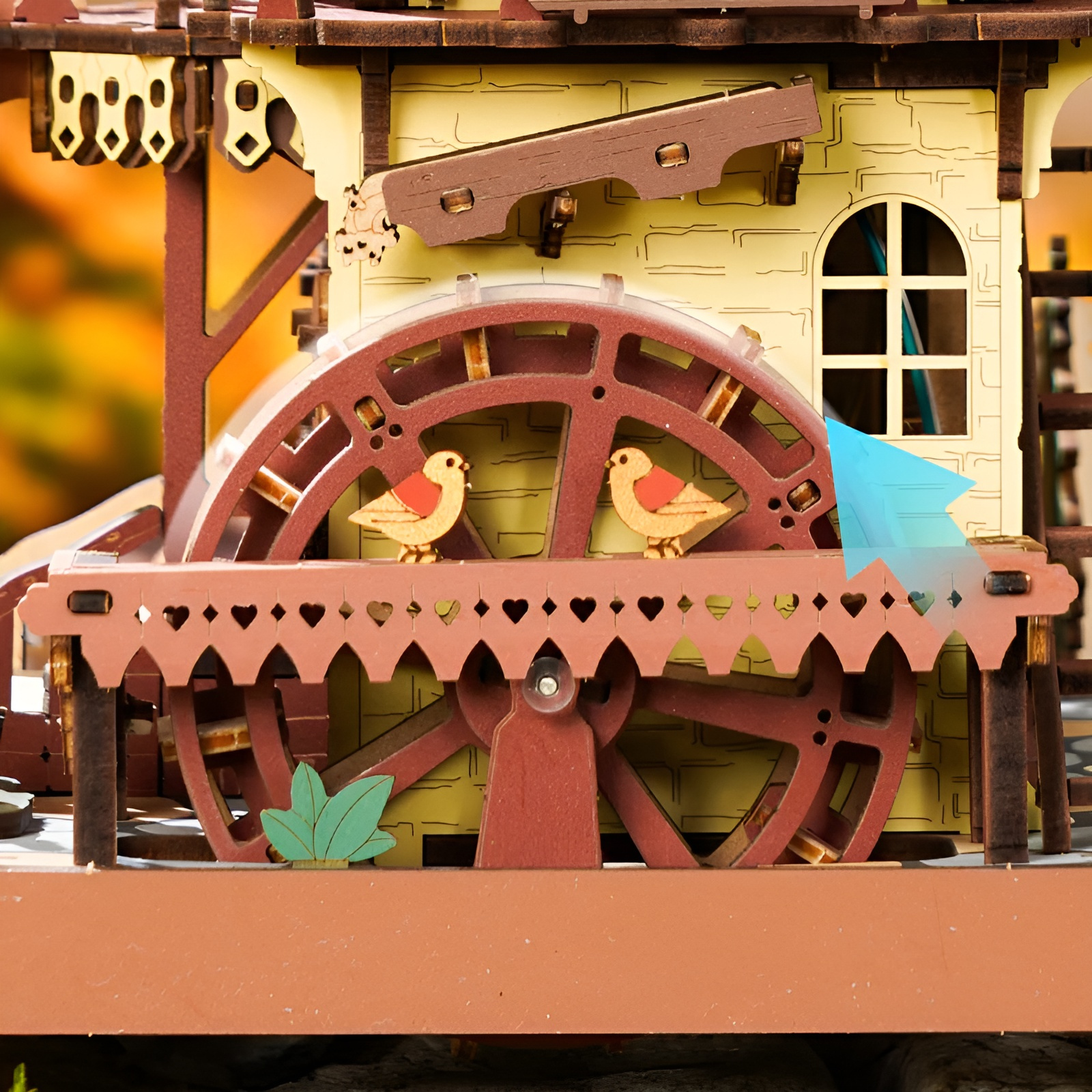 Cuckoo Clock Mechanical 3D Wooden Puzzle