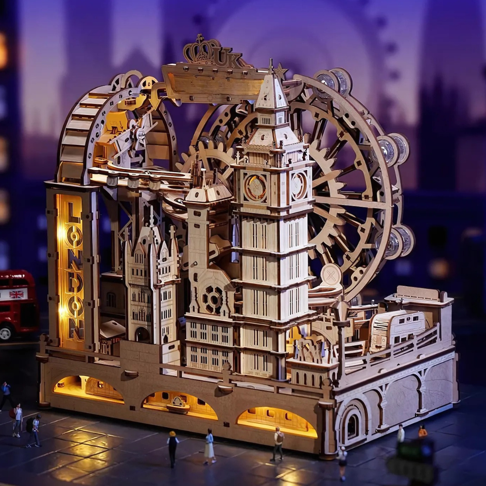London Marble Run Wooden 3D Puzzle 