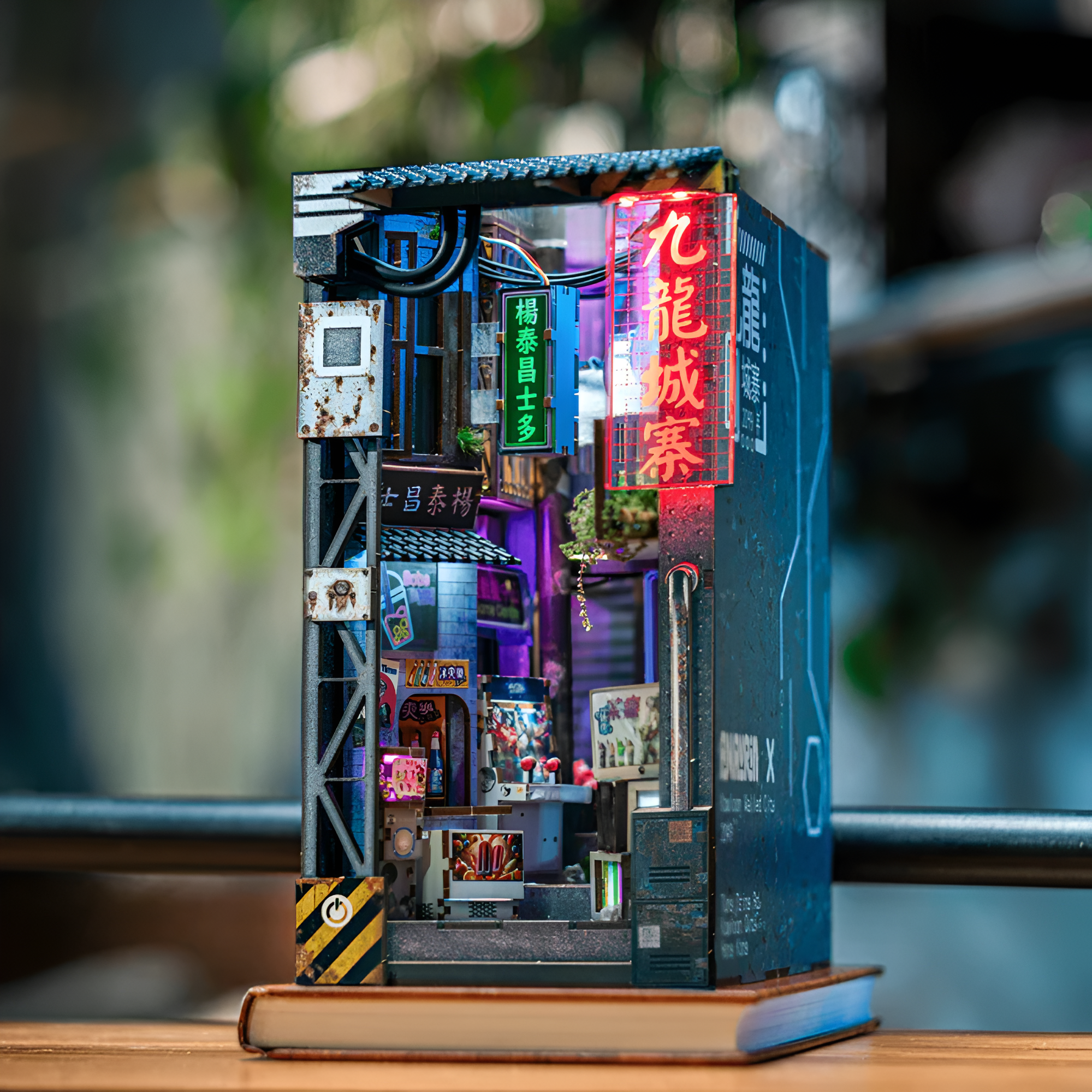 Miniature Book Nook Diorama Kit For Seoul Hipjiro Street Scene