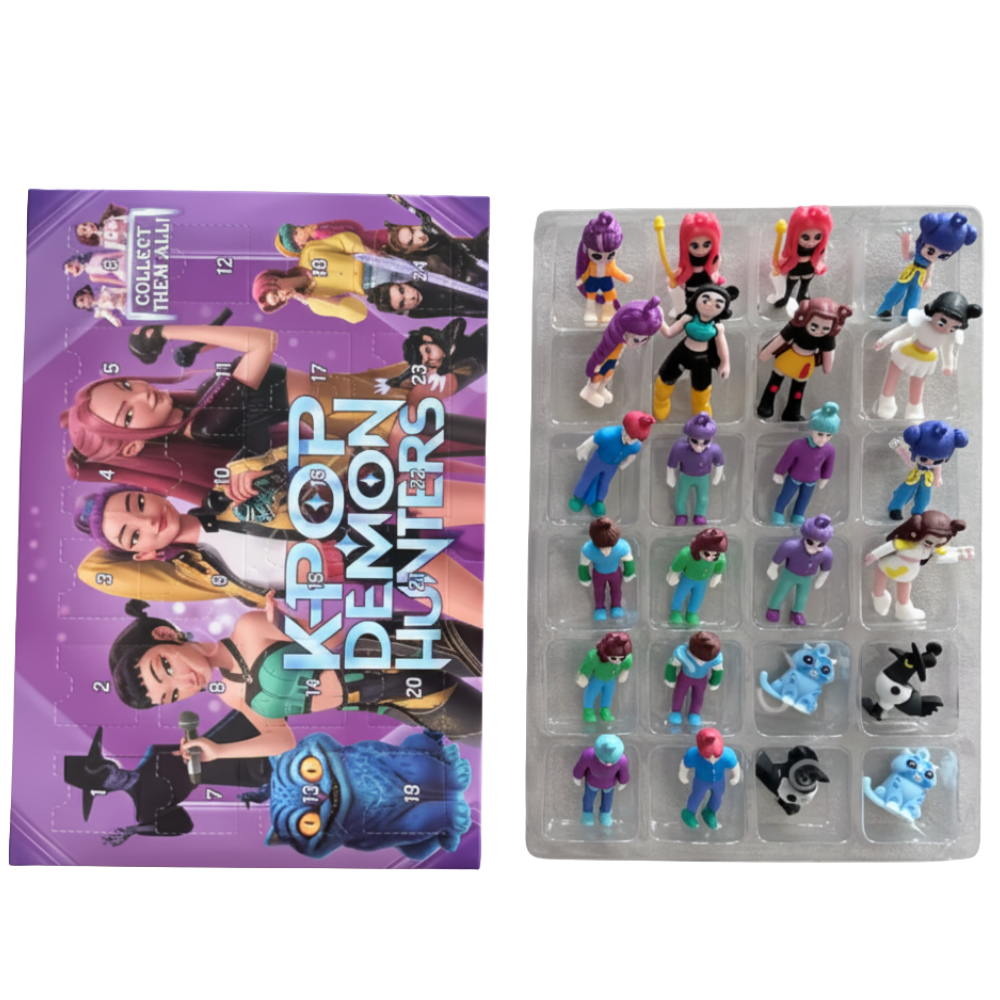 Kpop Demon Hunters Christmas Advent Calendar Blind Box Toys