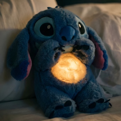 Stitch Musical Plush Doll With Soft Light For Peaceful Nights