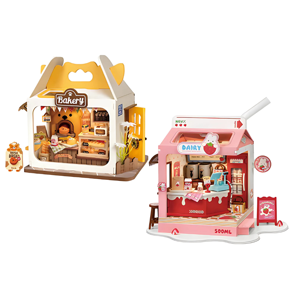 Food Box Shop DIY Miniature House Kit