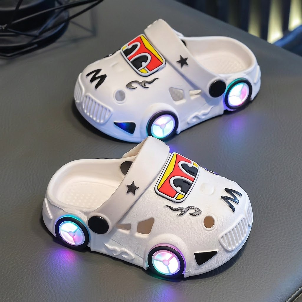 Kids Light Up Anti Slip Casual Sandals Shoes