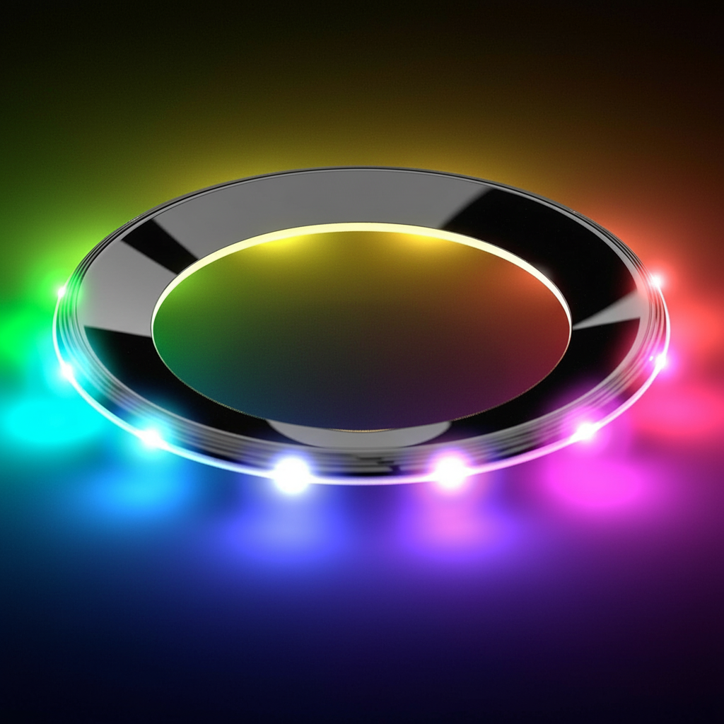 Flying Toy Ring With LED Lights For Kids