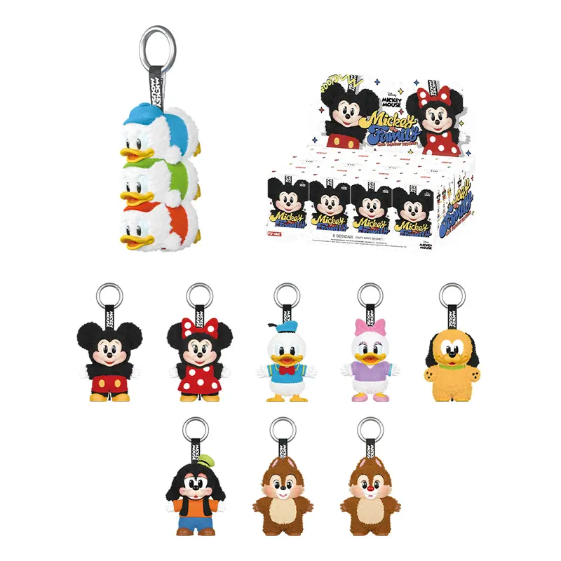 Family Keychain Series Collectible Figures